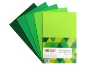 pianka mix green 20x30 cm 5 ark happy color