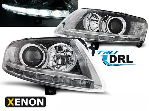 REFLEKTORY LAMPY Do AUDI A6 C6 OD 2004 DO 2008 LED DO JAZDY DZIENNEJ XENON na Arena.pl