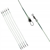 PRZYPONY STALOWE STALKI 25 cm 13 kg 1x7 - 5 szt