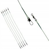 PRZYPONY STALOWE STALKI 25 cm 13 kg 1x7 - 5 szt