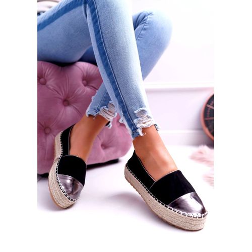 Espadryle Damskie Czarne Platforma Ringer r.39 na Arena.pl