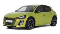 OTTO PEUGEOT E 208 GT 2024 Aqueda yellow L.E.999 PCS 1:18