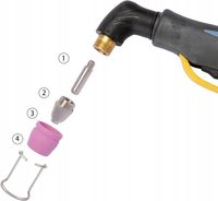 DYSZE DYSZA ELEKTRODY PARKSIDE PPS 40 b3 - zestaw 30 szt