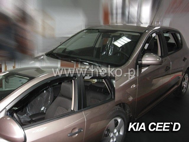 Owiewki Kia CEED I 5d. HTB 2007-2012r. PRZODY zdjęcie 2