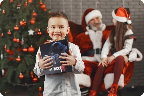 WEBSKI GOGLE OKULARY VR 3D WIRTUALNE DO TELEFONU FILMÓW + SŁUCHAWKI NAUSZNE na Arena.pl