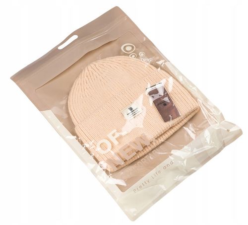 Czapka na zimę beanie damska PETERSON modna ciepła na jesień zimowa na Arena.pl