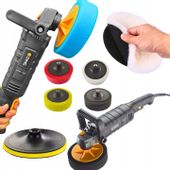 POLERKA SAMOCHOWA szlifierka do polerowania REGULACJA OBRTÓW + akcesoria!