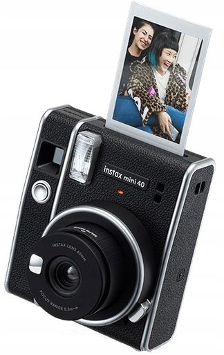 Aparat Fujifilm Instax Mini 40 czarny zdjęcie 1