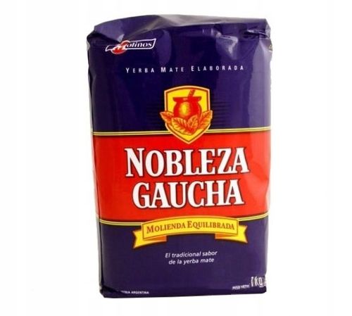 Yerba Mate Nobleza Gaucha Molienda Elaborada 1000g 1kg na Arena.pl