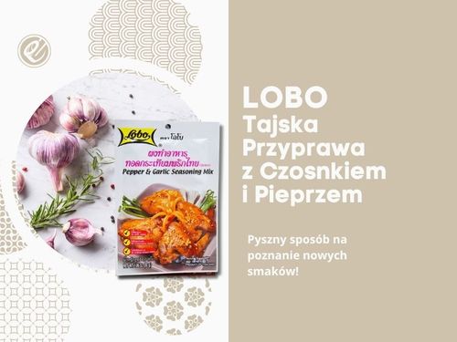 Lobo Pepper and Garlic Seasoning Mix tajska przyprawa 30g na Arena.pl