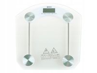WAGA ŁAZIENKOWA Elektroniczna Szklana LCD Płaska 180kg 100g 1517