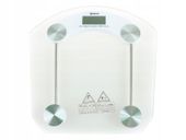 WAGA ŁAZIENKOWA Elektroniczna Szklana LCD Płaska 180kg 100g 1517