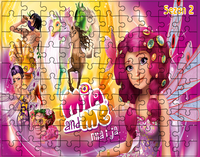 Puzzle tradycyjne Mia i Ja
