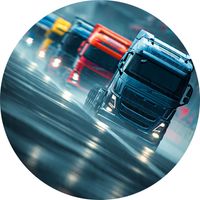 Opłatek na tort  Tir Truck Mercedes Man Mack Ciągnik Siodłowy Ciężarówka