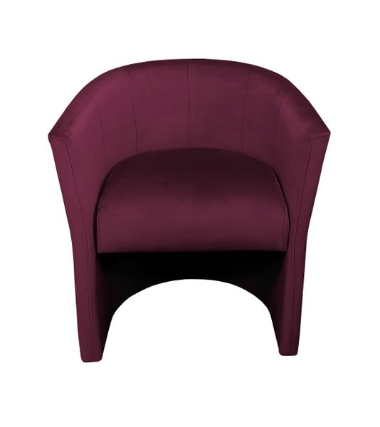 Fotel CLUB śliwka MG02 zdjęcie 2