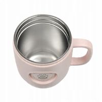 Kubek Termiczny ze Słomką Casno Booker 450 ml Różowy