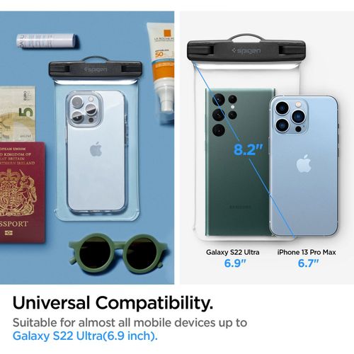 spigen a601 universal waterproof case crystal clear na Arena.pl