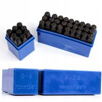 NUMERATORY WYBIJAKI ZNACZNIKI LITERY CYFRY STEMPLE DO STAL 10MM