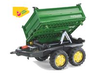 Rolly Toys Przyczepa Mega Wywrotka 2 osie Zielona