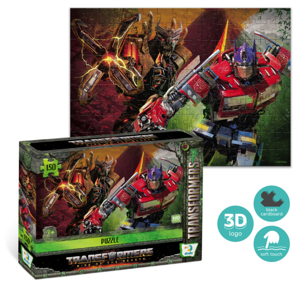 Puzzle Edukacyjne Kolekcja 150 Elementów Soft Touch Transformers 200459 zdjęcie 3