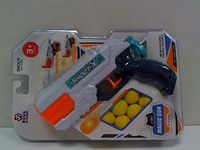 Pistolet 2w1 piłeczki/woda 20cm HJT01 28386.