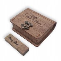 Pendrive 32GB 3,0 + Drewniane pudełko + GRAWER