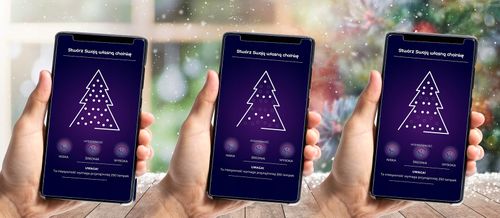 lampki 200led świąteczne białe sterowane telefonem na święta z aplikacją na Arena.pl