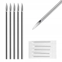 IGŁY DO PIERCINGU TYPU KANIULA 14G 100X IGIEŁ