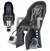 FOTELIK Rowerowy DZIECIĘCY TYLNY Siedzonko DO 22KG Polisport Guppy Maxi +