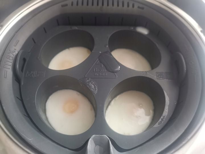 Nasadka odprowadzająca parę do Thermomix TM5 TM6 +pokrywa +wkładka do jajek zdjęcie 3