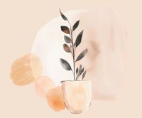 Plakat 60x50cm Doniczkowy Kolor