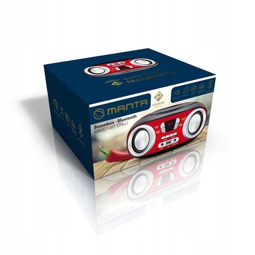 RADIO KUCHENNE BLUETOOTH BOOMBOX MANTA USB AUX FM na Arena.pl
