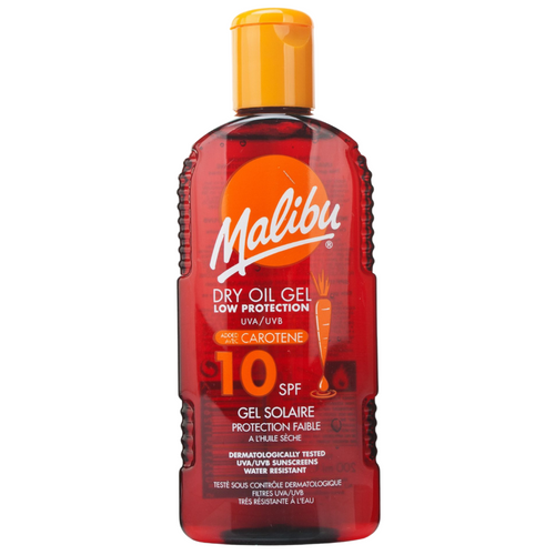 Malibu Suchy Olejek W Żelu SPF10 200ml + Balsam Po Opalaniu 200ml na Arena.pl
