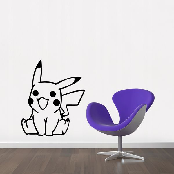 Naklejka Pikachu 10 cm zdjęcie 6