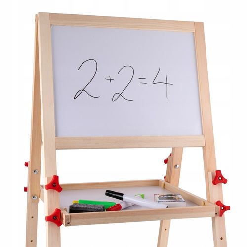 Drewniana Tablica Magnetyczna Kredowa magnesy 709 45 x 90cm na Arena.pl