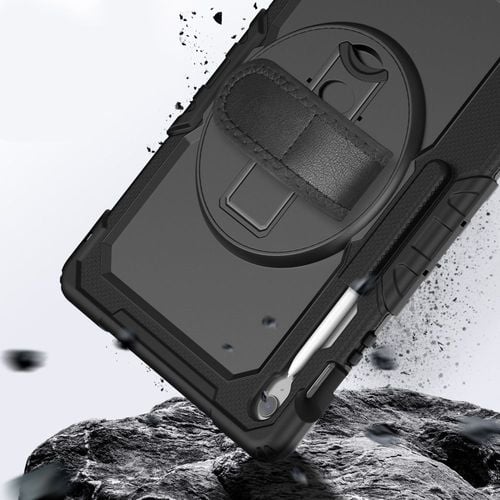 etui pokrowiec na samsung galaxy tab s10 fe+ solid - czarne na Arena.pl