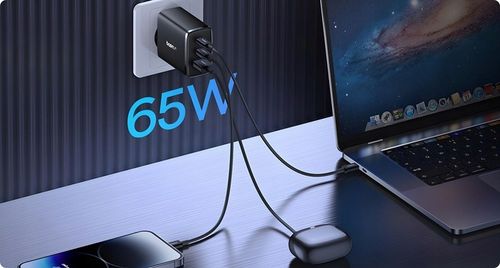 Ładowarka Baseus Cube Pro Fast GaN5 2C+U 65W USB-C na Arena.pl
