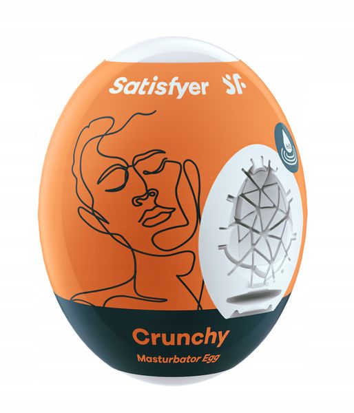 JAJKO MASTURBATOR SATISFYER EGG SINGLE CRUNCHY zdjęcie 1