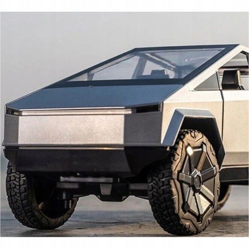 METALOWY MODEL TESLA CYBERTRUCK 1:24 DŹWIĘK ŚWIATŁA LED OTWIERANE DRZWI na Arena.pl