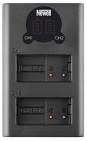 Ładowarka dwukanałowa NEWELL DL-USB-C do akumulatorów DMW-BLC12 Panasonic