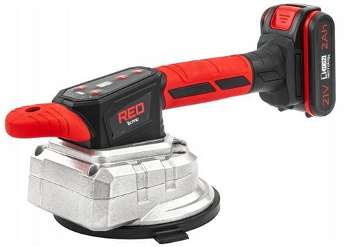 PRZYSSAWKA WIBRACYJNA DO PŁYTEK 100KG WIBRATOR DO POZIOMOWANIA 2x2AH na Arena.pl