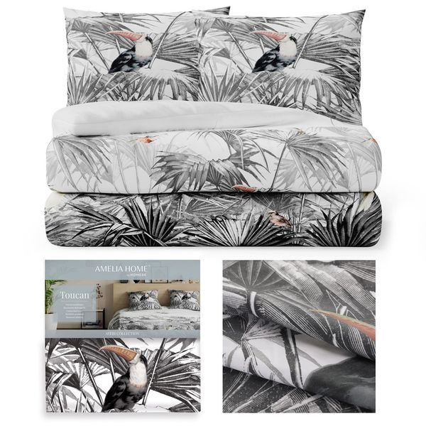 Pościel AmeliaHome AVERI TOUCAN 200x200+80x802 zdjęcie 1