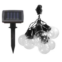 GIRLANDA SOLARNA OGRODOWA KULKI 10 LED