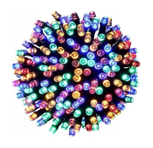 Lampki Światełka Choinkowe 500 LED MULTI KOLOR ZEWNĘTRZNE WEWNĘTRZNE MOCNE na Arena.pl