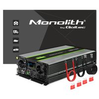 Przetwornica napięcia 3000W/6000W 24V na 230V Czysty Sinus LCD