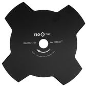 TARCZA TNĄCA DO KOSY SPALINOWEJ 250x25,4 MM 4 ZĘBNA FLO 79567 STAL WĘGLOWA