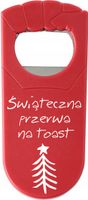 OTWIERACZ do piwa prezent Z TWOIM NAPISEM NADRUKIEM UV na boże narodzenie