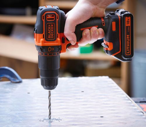 BLACK+DECKER WKRĘTARKA 18V 1x1.5Ah BDCHD18K na Arena.pl