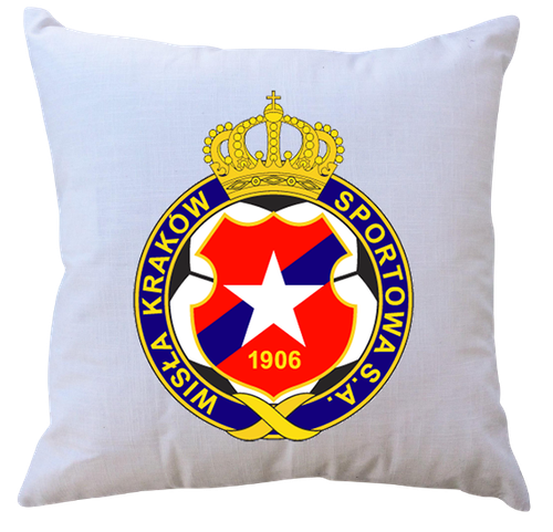 Poduszka z wkładem - Piłka Nożna - Wisła Kraków na Arena.pl