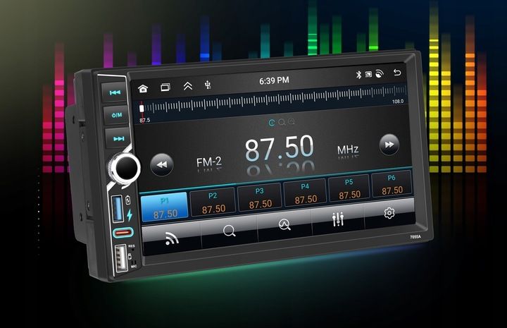 RADIO SAMOCHODOWE 2 DIN 4GB RAM ANDROID AUTO CARPLAY ANDROID 15 RDS zdjęcie 11